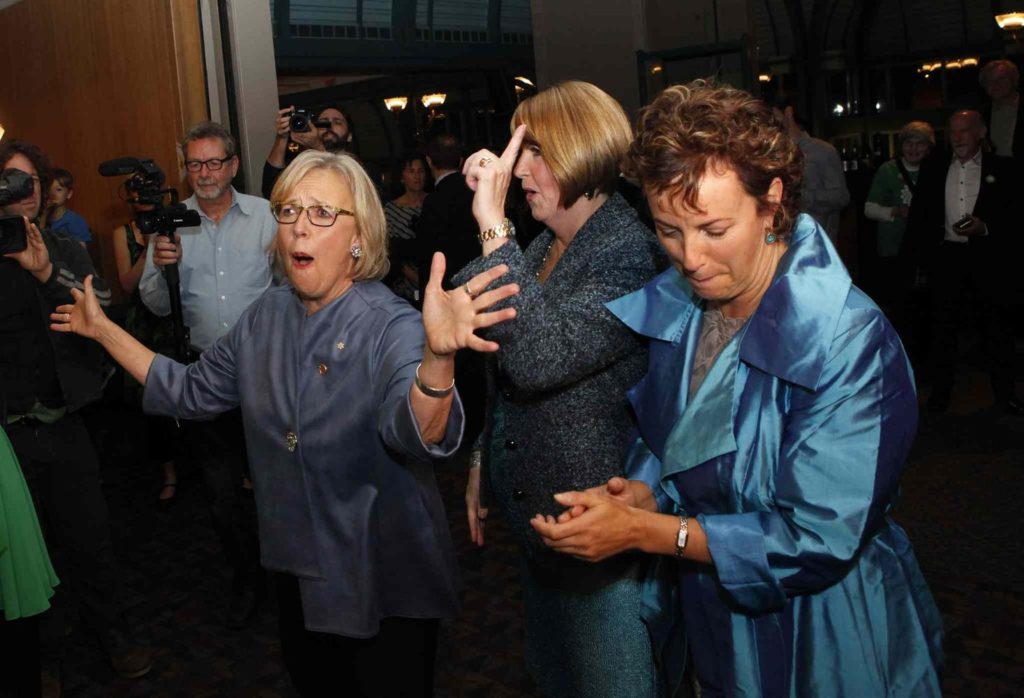 Green Party Leader Elizabeth May. Winnipeg Free Press. File